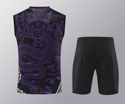 Real Madrid 2024/25 Training Vest Tracksuit (purple dragon)