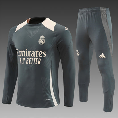 Real Madrid 2024/25 Training Tracksuit (Grey#2)