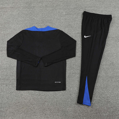 France 2024/25 Training Tracksuit (Black )