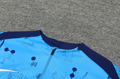 Chelsea 2024/25 Training Tracksuit (Blue Glitch)