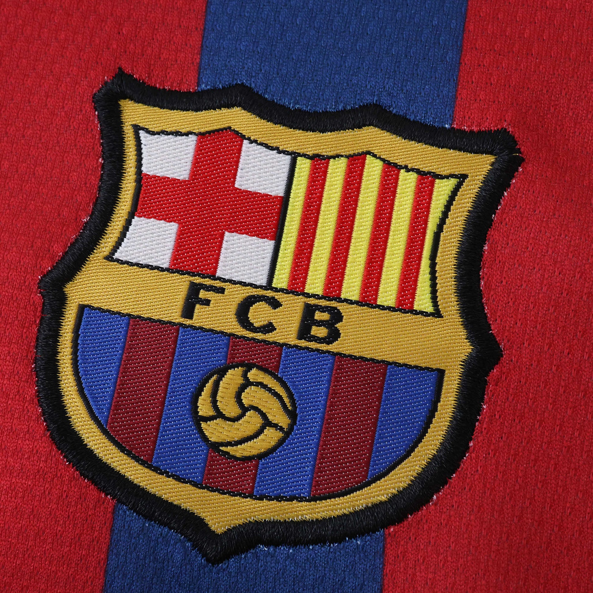 FC Barcelona 2013/14 Home Kit - Retro Edition (Kids) - The Jersey Vault