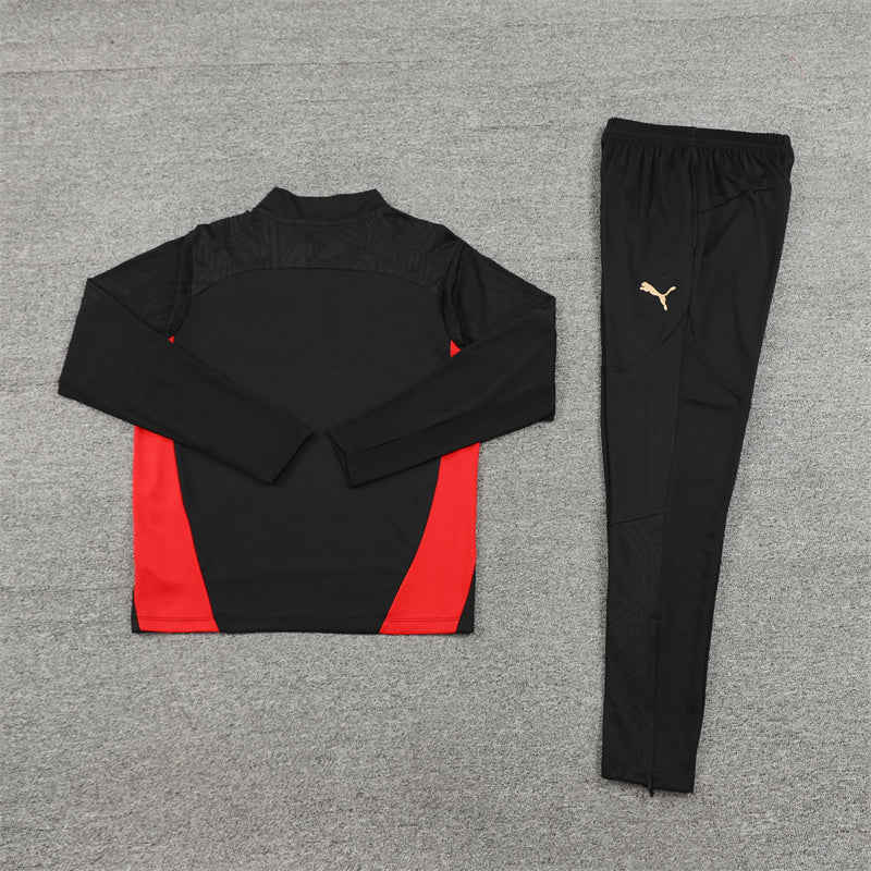 AC Milan 2024/25 Training Tracksuit ( Black)