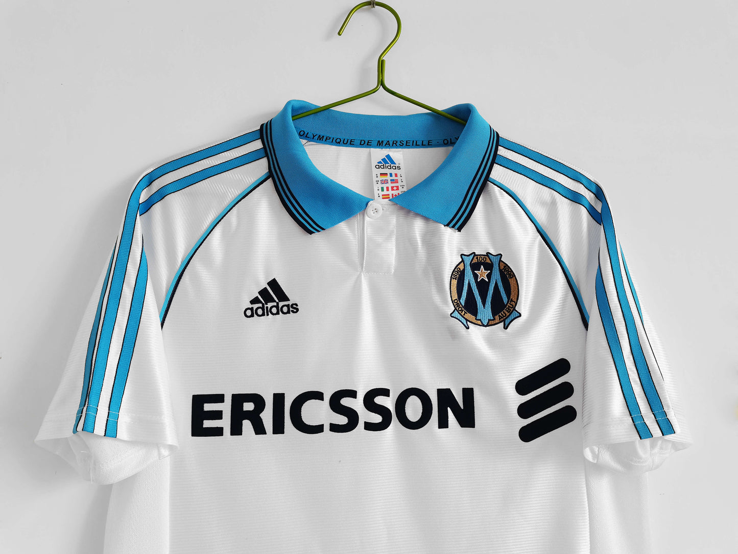 Marseille 1998/99 Home Jersey - Retro Edition