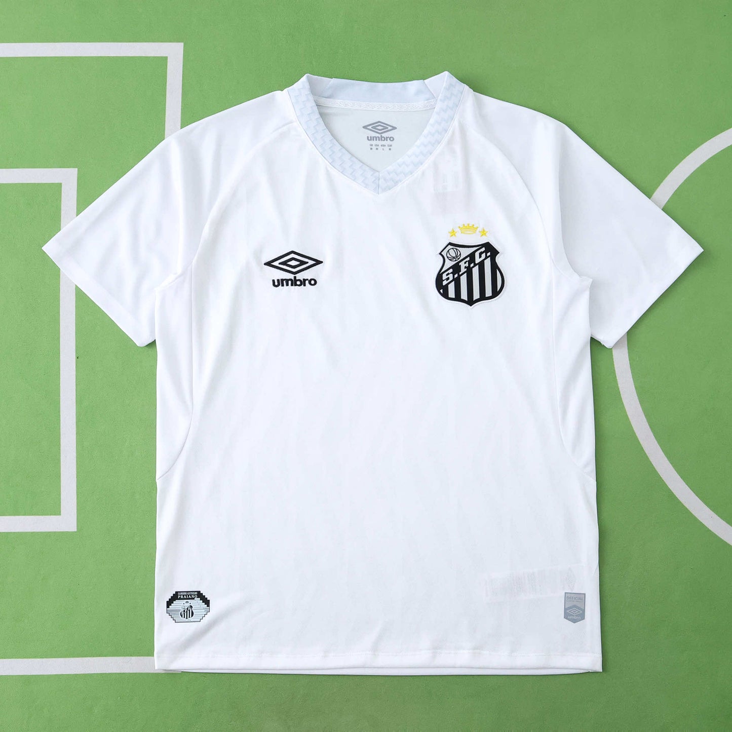 Santos FC 2025/26 White Training Jersey - Fan Edition