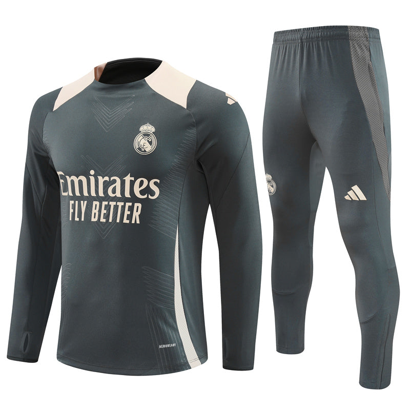 Real Madrid 2024/25 Training Tracksuit (Grey#2)