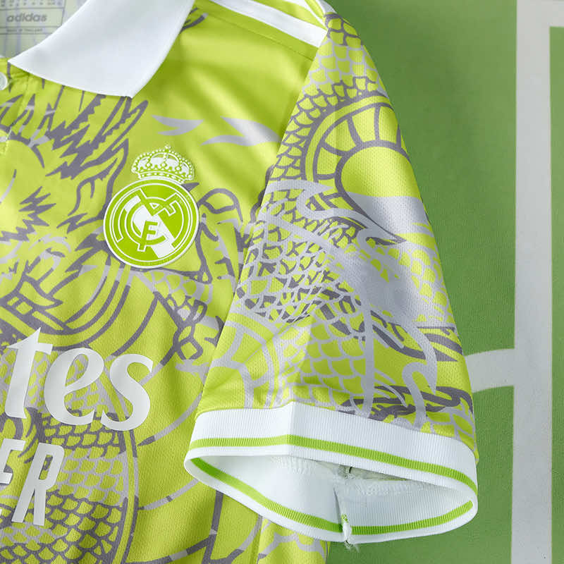 Real Madrid 2024/25 The Year of the Loong Memorial Jersey - Special Edition (Green)