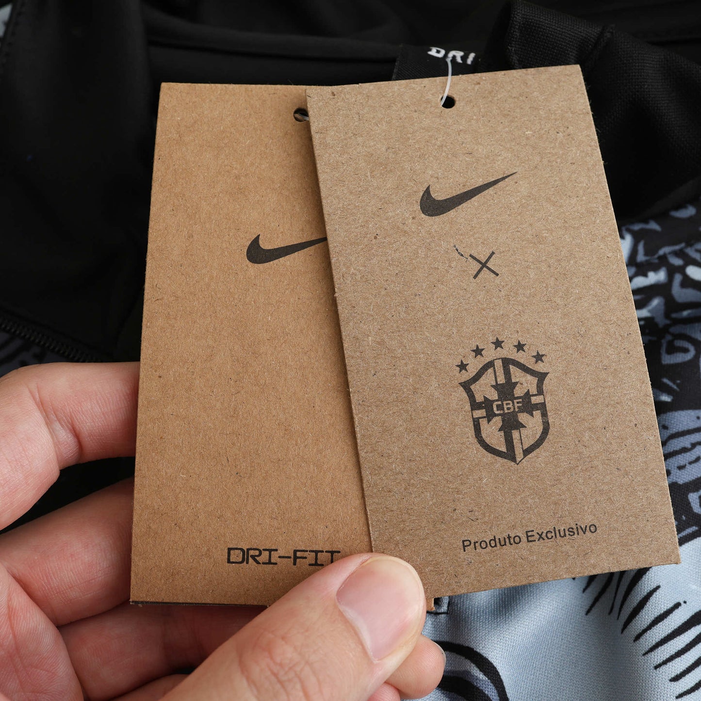Brazil 2024/25 Jesus Training Tracksuit (Black)