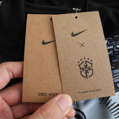 Brazil 2024/25 Jesus Training Tracksuit (Black)