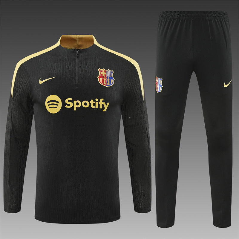 Barcelona 2024/25 Training Tracksuit (Black)