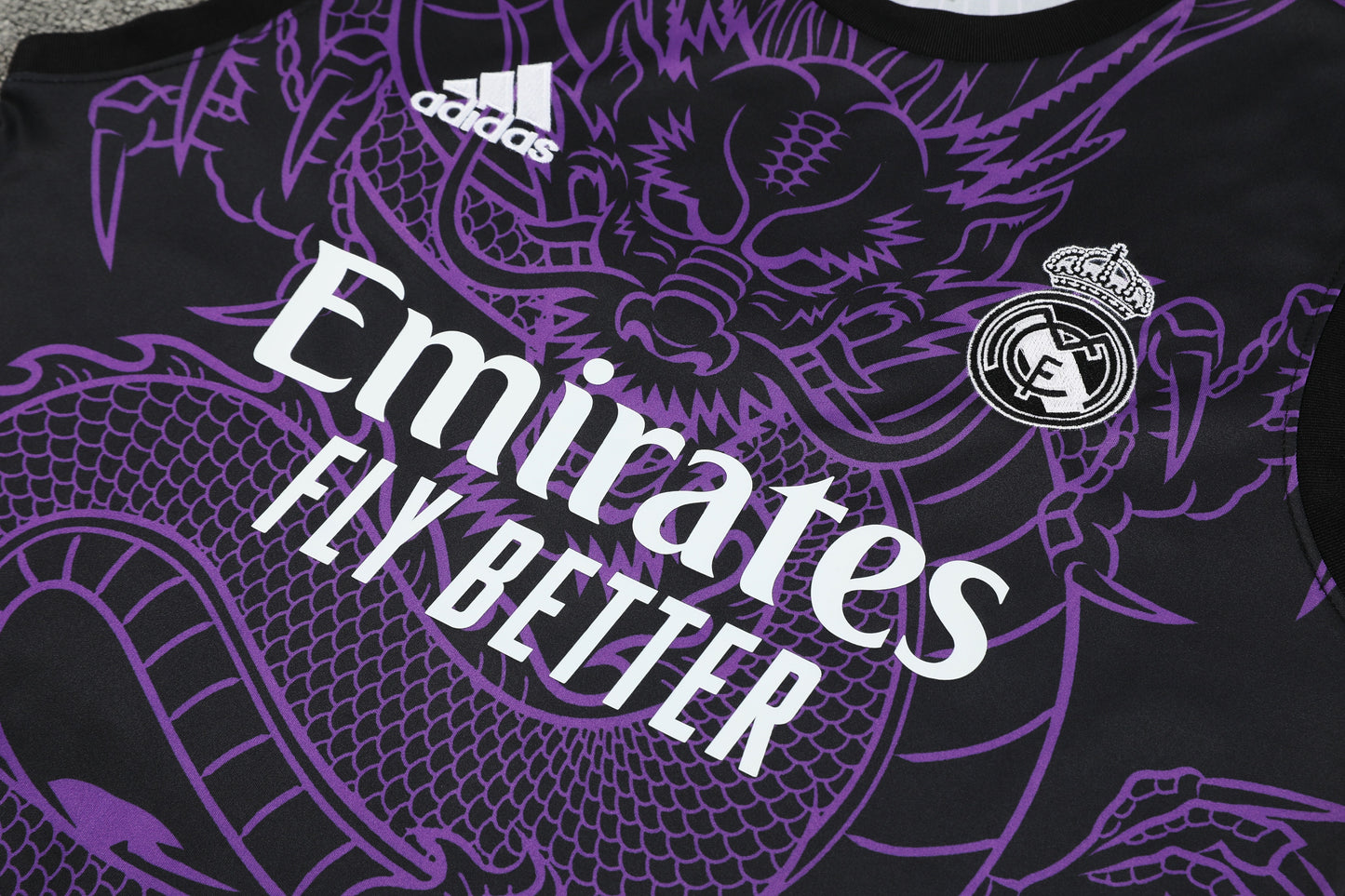 Real Madrid 2024/25 Training Vest Tracksuit (purple dragon)