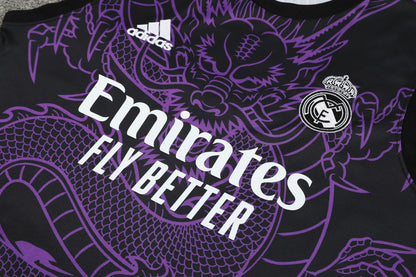 Real Madrid 2024/25 Training Vest Tracksuit (purple dragon)
