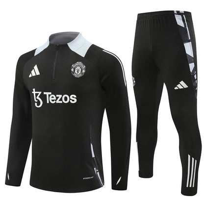 Manchester United 2024/25 Training Tracksuit (Black)