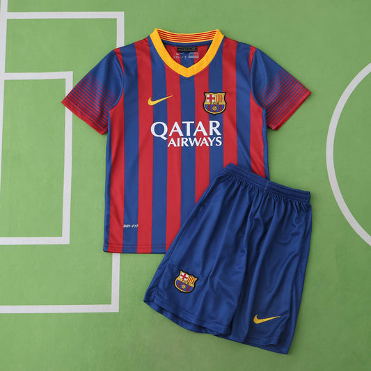 FC Barcelona 2013/14 Home Kit - Retro Edition (Kids)