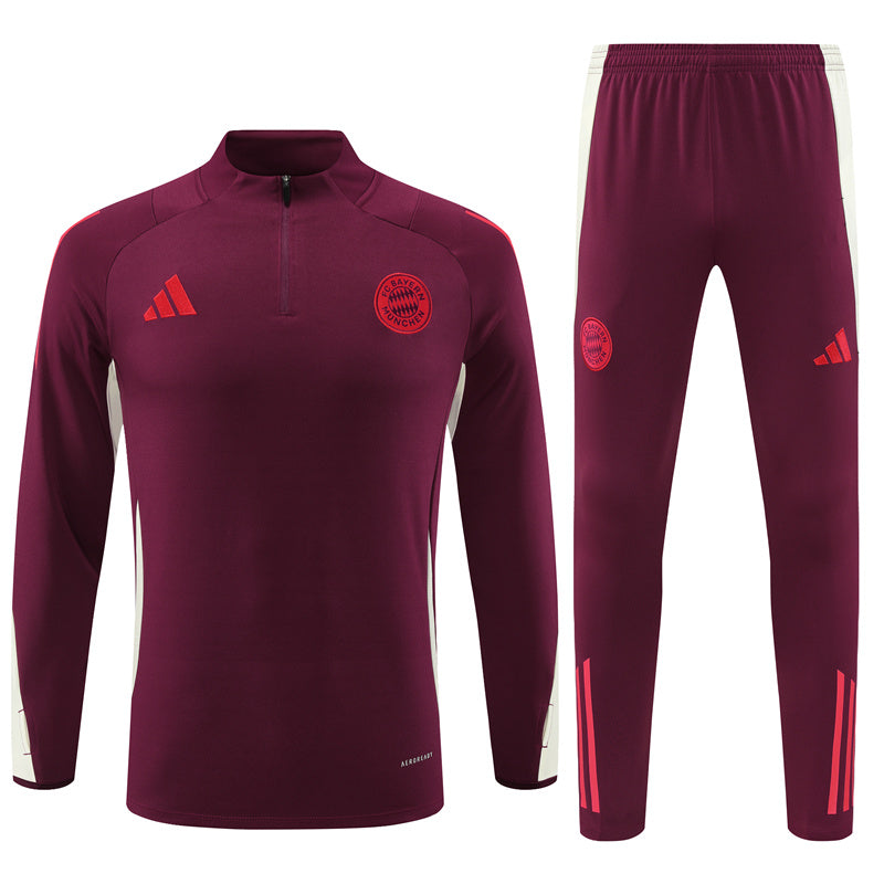 Bayern Munich 2024/25 Training Tracksuit (Red)
