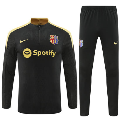Barcelona 2024/25 Training Tracksuit (Black)