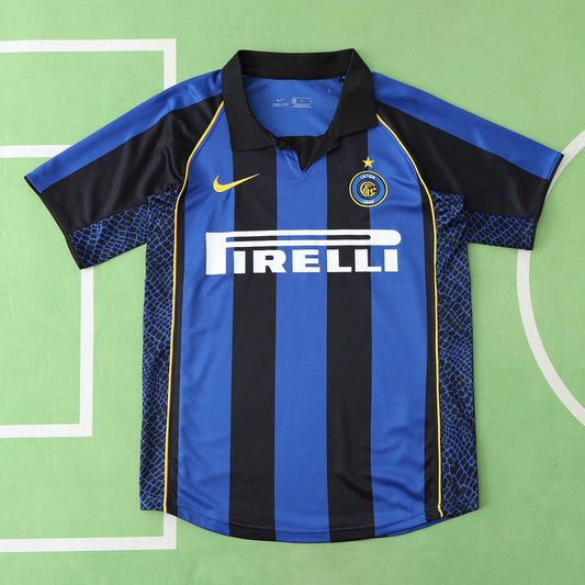 Inter Milan 2001/02 Home Jersey - Retro Edition