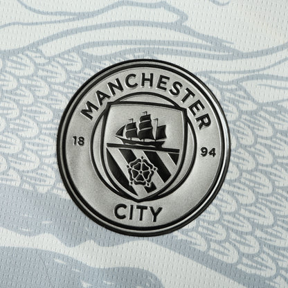 Manchester City 2023/24 Year of the Loong Home Jersey - Special Edition - The Jersey Vault