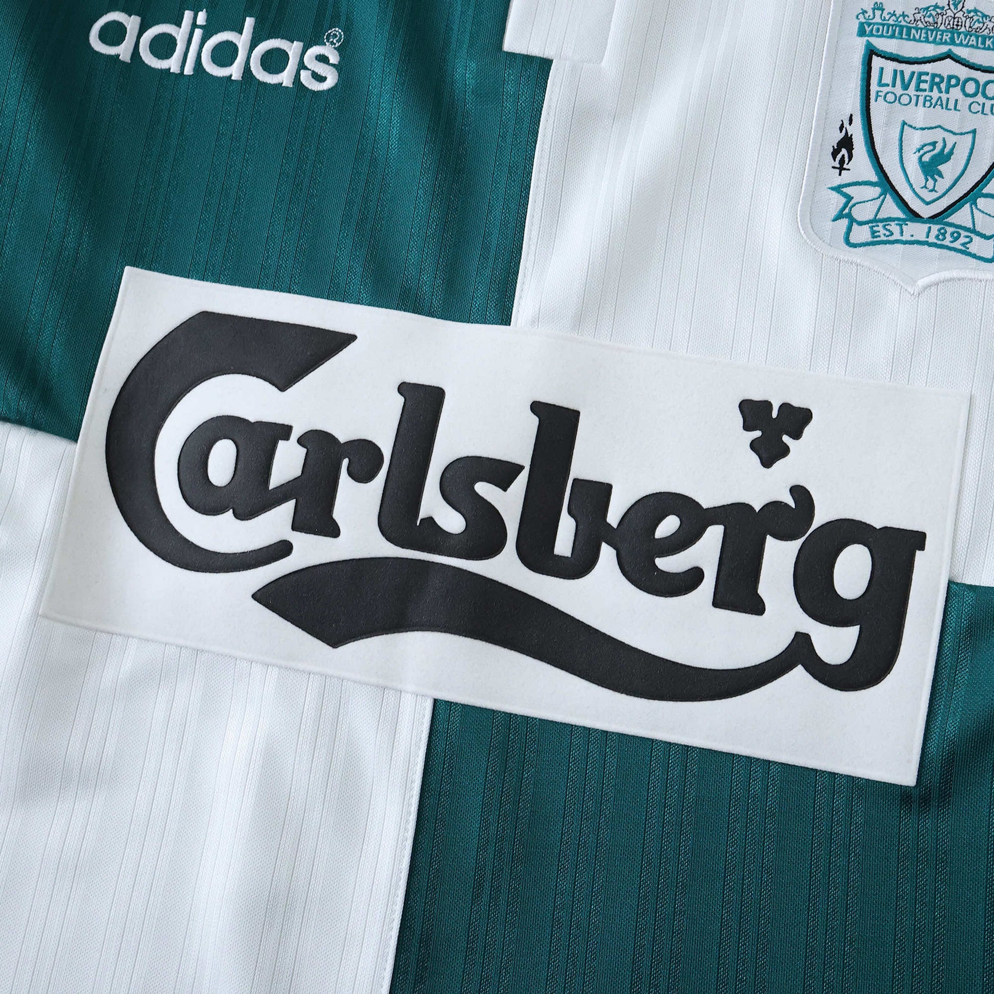 Liverpool 1995/96 Longsleeved Away Jersey - Retro Edition - The Jersey Vault