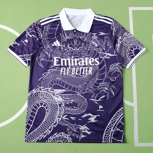 Real Madrid 2024/25 The Year of the Loong Memorial Jersey - Special Edition (Purple)