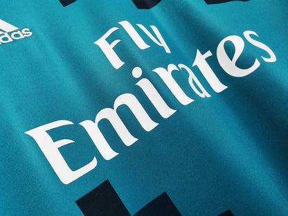 Real Madrid 2017/18 Longsleeved Third Jersey - Retro Edition - The Jersey Vault