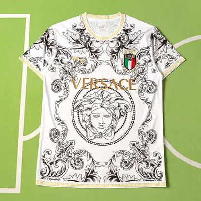 Italy 2023/24 White Versace Jersey - Special Edition