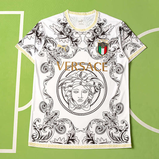 Italy 2023/24 White Versace Jersey - Special Edition