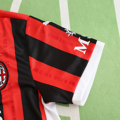 AC Milan 2024/25 Home Kit  - Fan Edition (Kids)