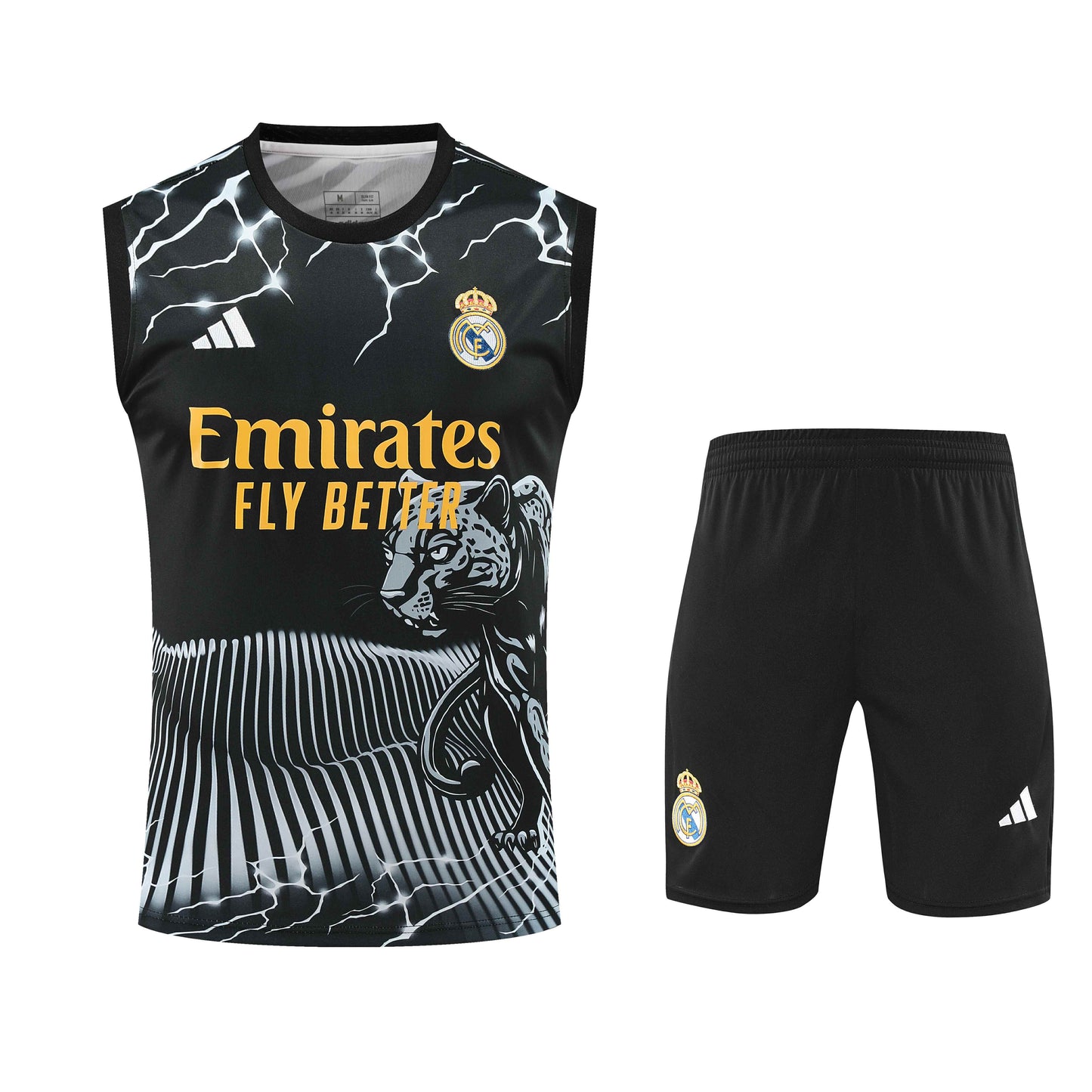Real Madrid 2024/25 Training Vest Tracksuit (white panther)