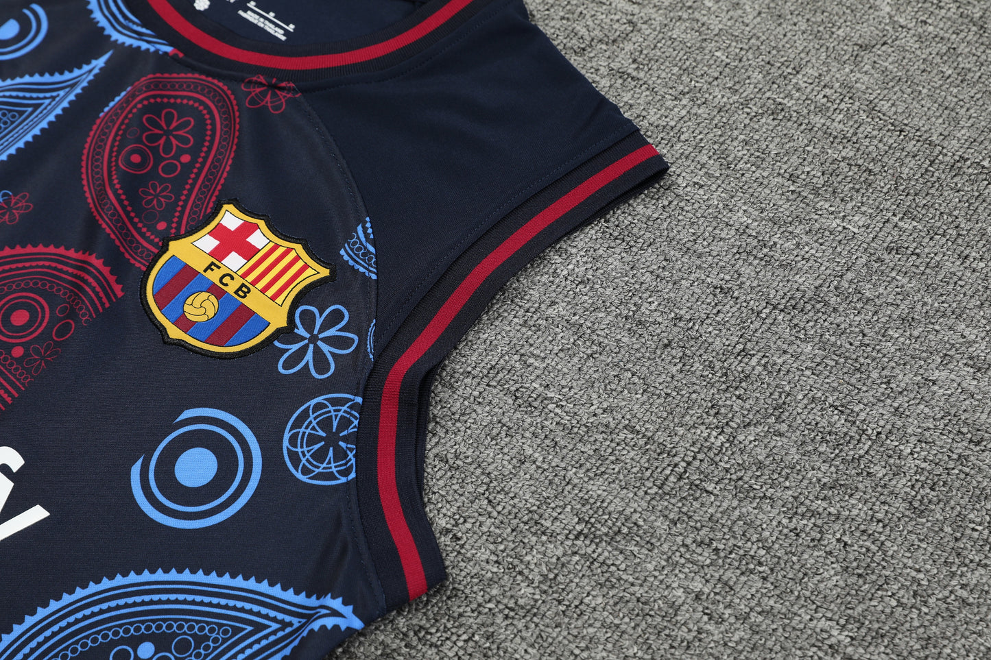 FC. Barcelona 2024/25 Training Vest Tracksuit (black 2)
