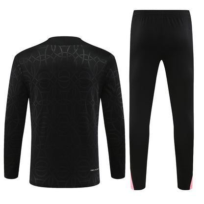 Paris Saint Germain 2024/25 Training Tracksuit ( Black )