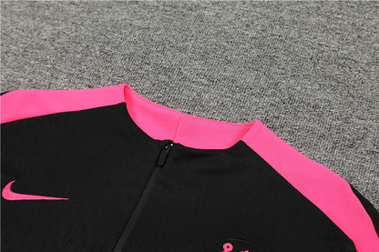 Chelsea 2024/25 Training Tracksuit (Black Pink)