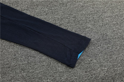 Chelsea 2024/25 Training Tracksuit (Black Blue)