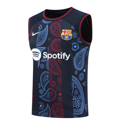 FC. Barcelona 2024/25 Training Vest Tracksuit (black 2)