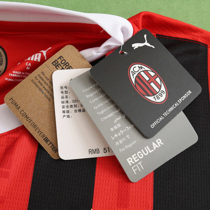 AC Milan 2024/25 Home Jersey - Fan Edition