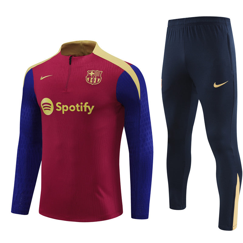 Barcelona 2024/25 Training Tracksuit (Red)