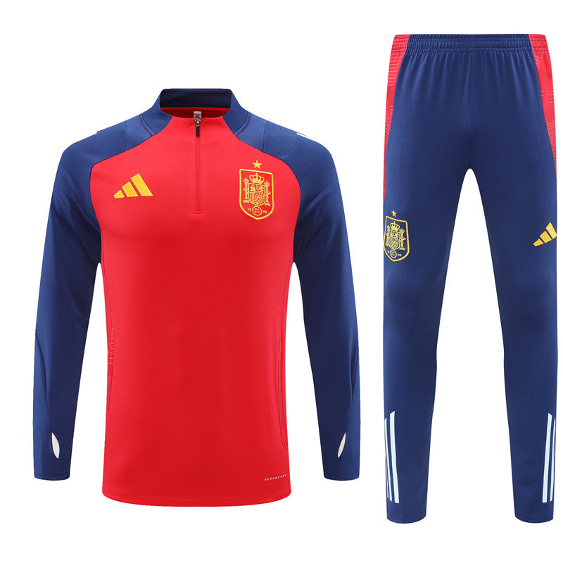 Spain 2024/25 Training Tracksuit (Red)
