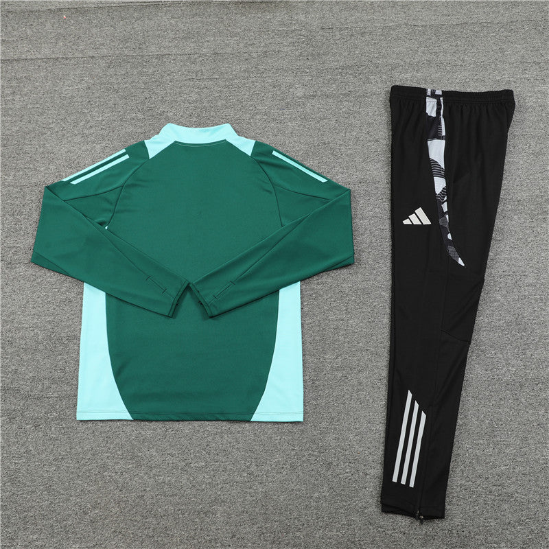 Manchester United 2024/25 Training Tracksuit (Green)