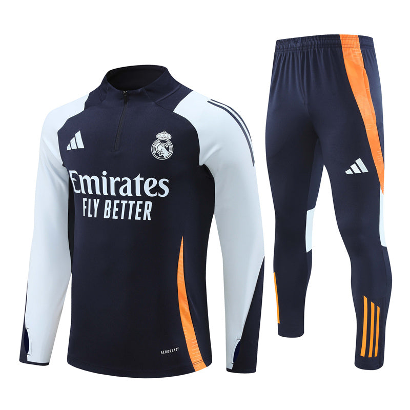 Real Madrid 2024/25 Training Tracksuit (Black #3)