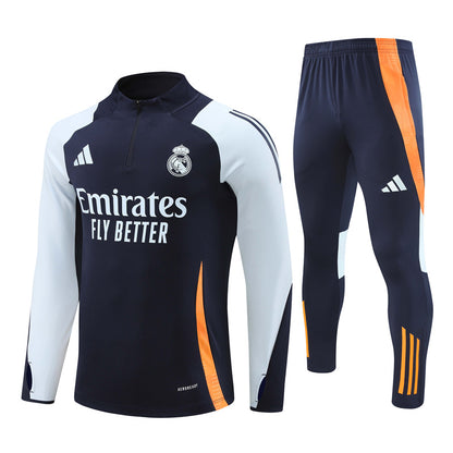 Real Madrid 2024/25 Training Tracksuit (Black #3)
