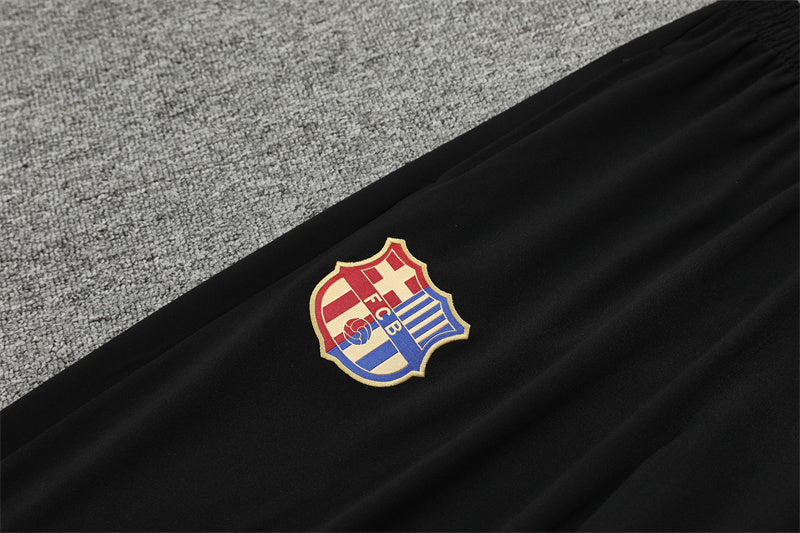Barcelona 2024/25 Training Tracksuit (Black)