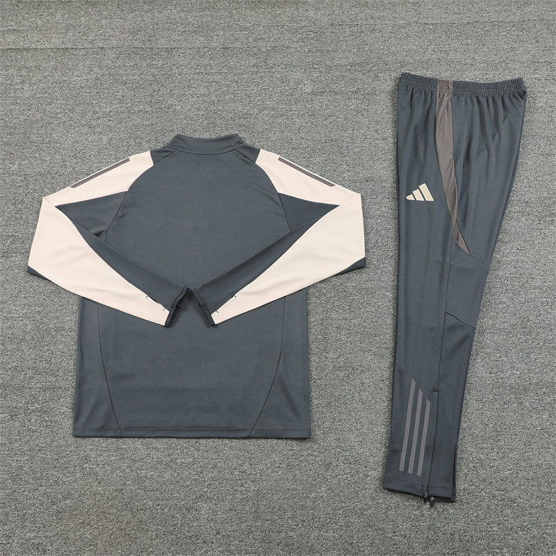 Real Madrid 2024/25 Training Tracksuit (Grey)