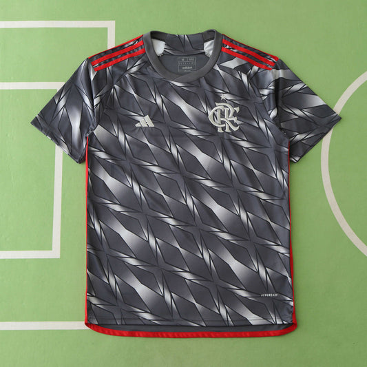 CR Flamengo 2024/25 Black Training Jersey - Fan Edition