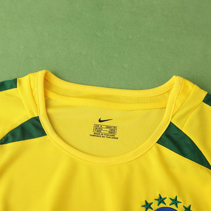 Brazil 2002/03 Home Jersey - Retro Edition - The Jersey Vault