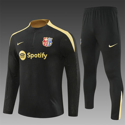 Barcelona 2024/25 Training Tracksuit (Black)