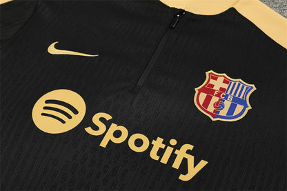 Barcelona 2024/25 Training Tracksuit (Black)