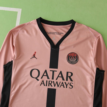 Paris Saint Germain 2024/25 Longsleeved Third Jersey - Fan Edition (Pink) (Copy)