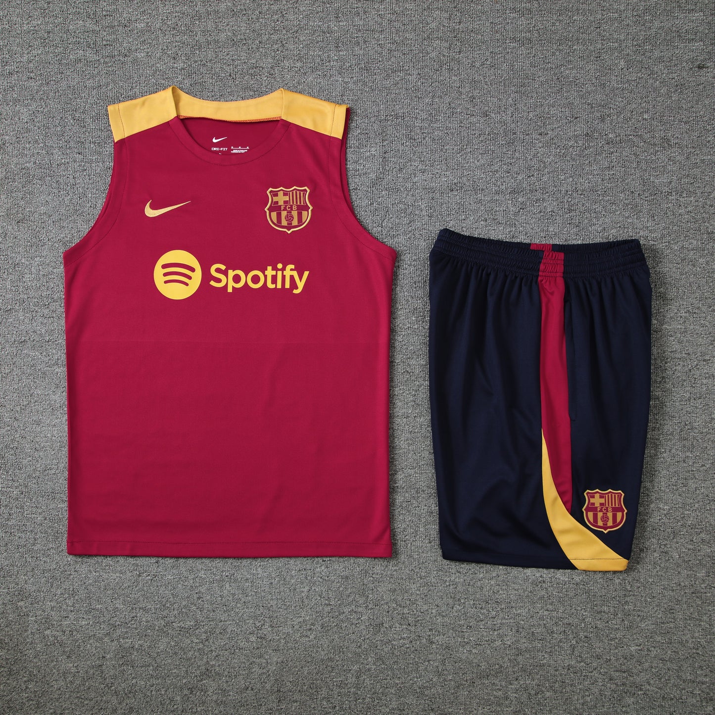 FC. Barcelona 2024/25 Training Vest Tracksuit (red 2)