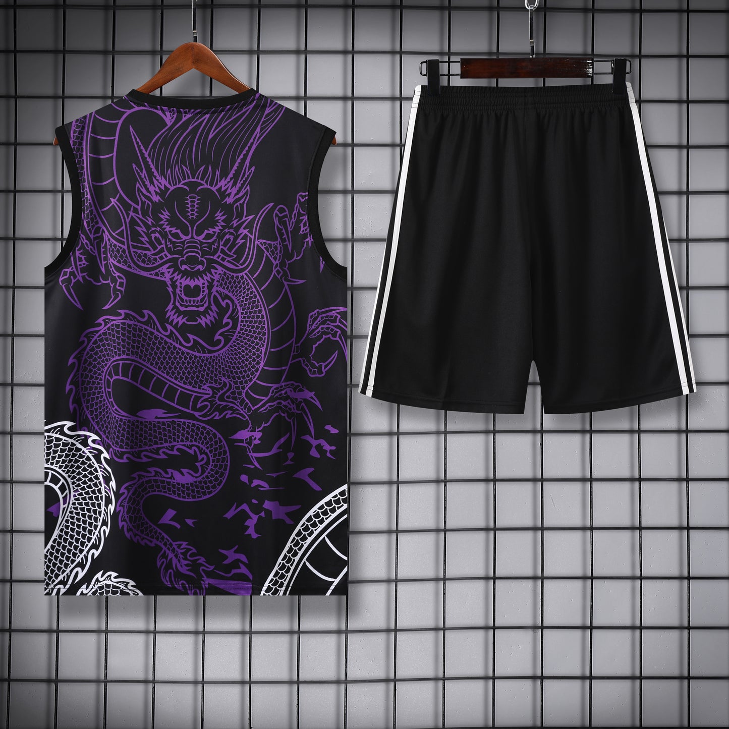 Real Madrid 2024/25 Training Vest Tracksuit (purple dragon)