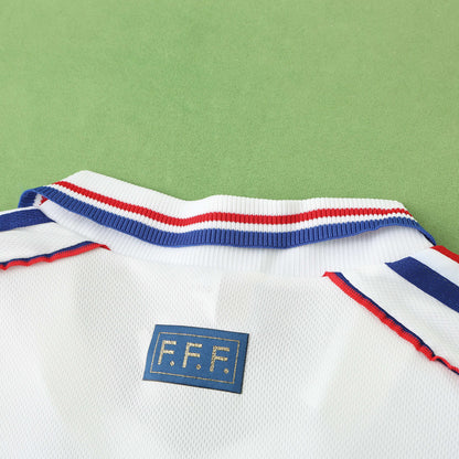 France 1998/99 Longsleeved Away Jersey - Retro Edition - The Jersey Vault