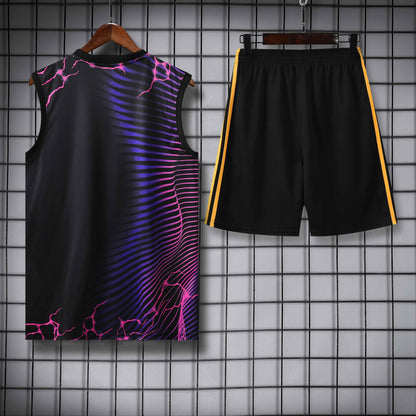 Real Madrid 2024/25 Training Vest Tracksuit (pink panther)
